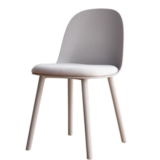 北歐家裝塑膠餐桌椅 簡易休閒凳 輕奢現代化妝椅