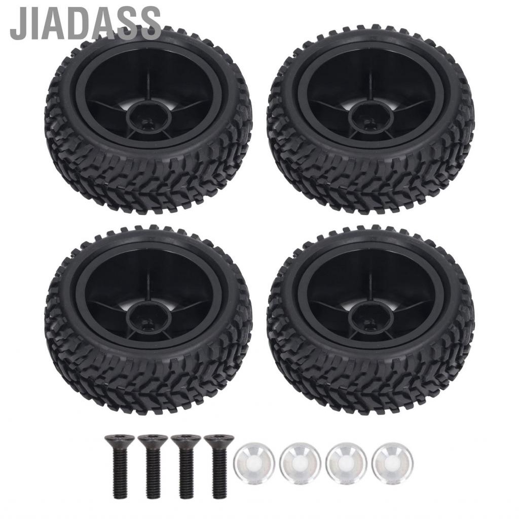 Jiadass 遙控車輪和輪胎 實用高耐磨 抓地力更好的橡膠