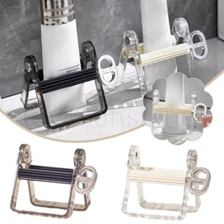 洗面奶擠壓器 / 牙膏分配器擠壓器 / 自動牙膏架 / 支架浴室配件 / 手動旋轉牙刷架 /