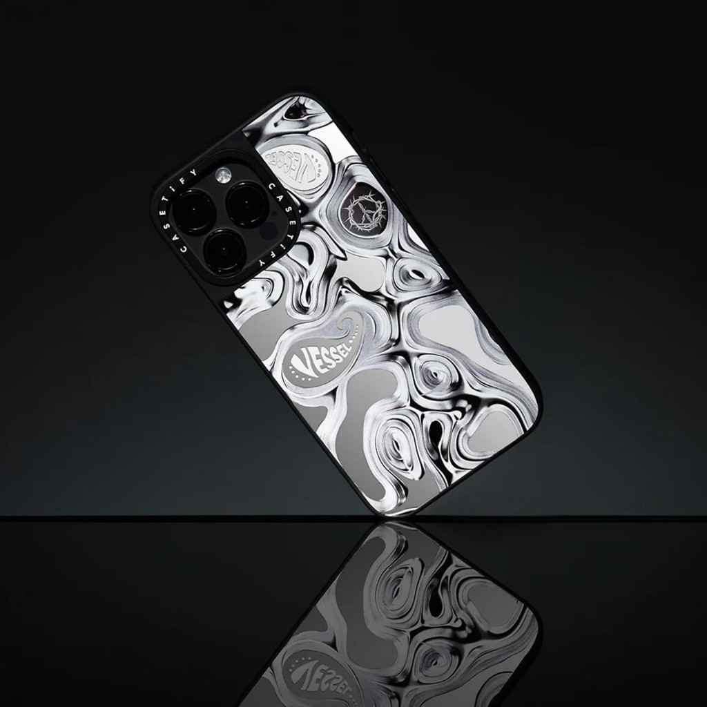 現貨 潮款14Pro手機殼鏡面iPhone13黑邊框蘋果12Promax高顏值
