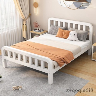 歐式鐵藝床雙人床1.8米加厚加固高端鐵床兒童1.5米出租房實木床架