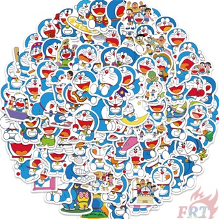 100張入 ❉ Doraemon 機器貓 哆啦A夢 防水塗鴉貼紙 ❉ 潮流個性摩托車機車電腦行李箱吉他塗鴉貼紙