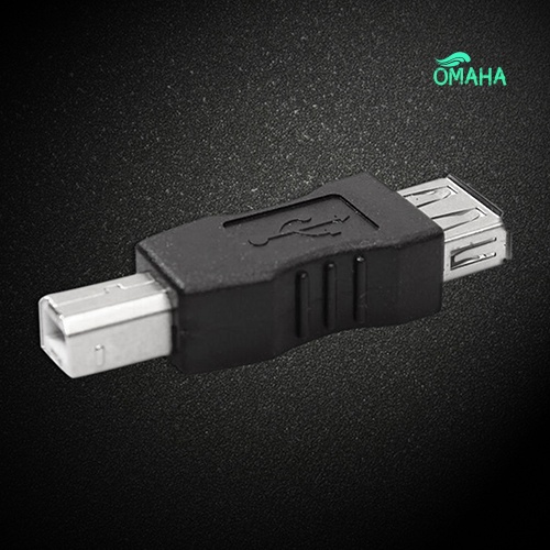 [嘉嘉3C數位]USB Type A 母頭 to USB Type B 公頭轉接頭