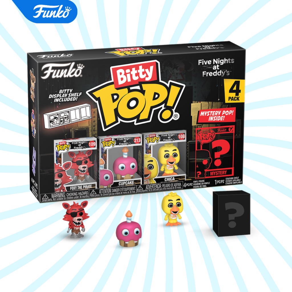 Funko Bitty POP FNAF Foxy 4PK 系列 2