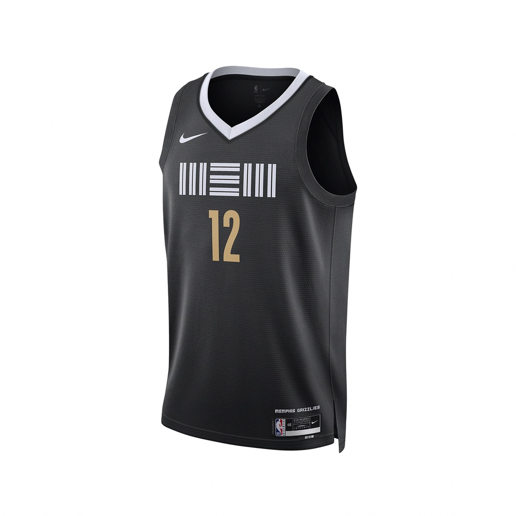 Nike 球衣 Ja Morant NBA Memphis 黑 城市版 曼斐斯灰熊隊 【ACS】 DX8507-011