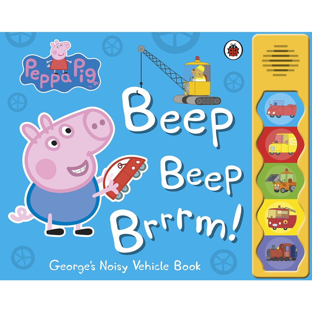 Peppa Pig : Beep Beep Brrrm! (硬頁音效書)(硬頁書)/Peppa Pig【三民網路書店】