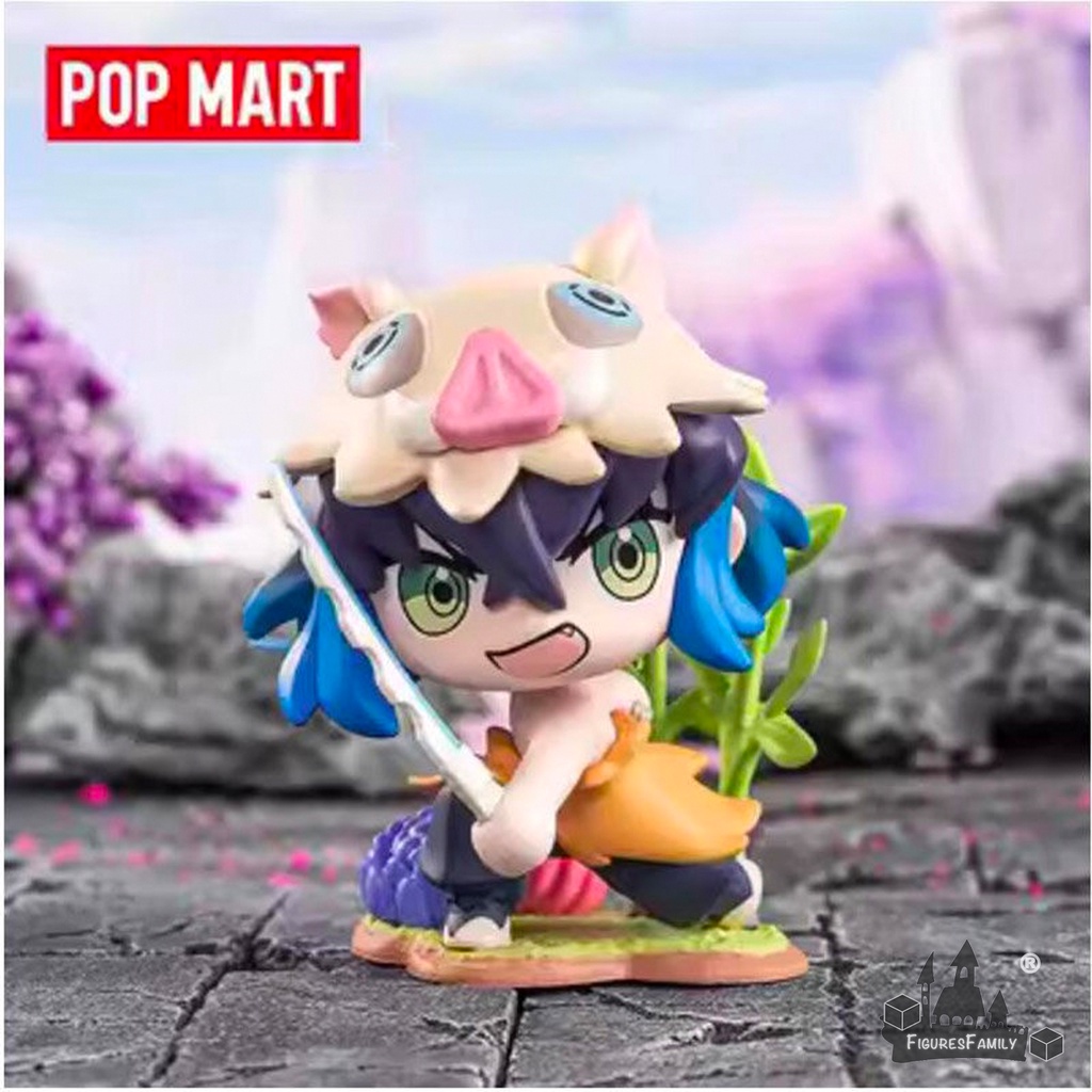 【正品】POP MART 泡泡瑪特 鬼滅之刃 生花係列 基本款盲盒公仔擺件禮物