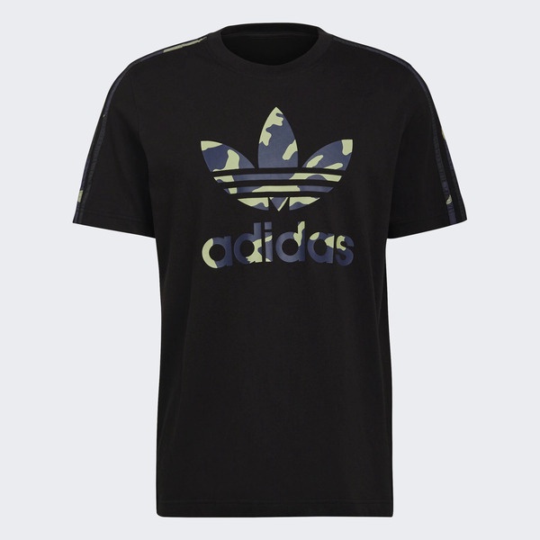 Adidas Camo Infill Tee HF4888 男 短袖 上衣 T恤 運動 休閒 舒適 迷彩 愛迪達 黑