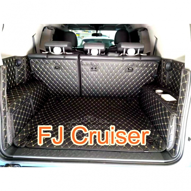 （現貨）工廠直銷適用 Toyota FJ Cruiser 專用汽車皮革全包圍後廂墊 後行李箱墊 防水墊 防塵墊