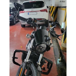 Harley配件FENRIR機車手把後視鏡哈雷Sportster S Nightster 975夜行者