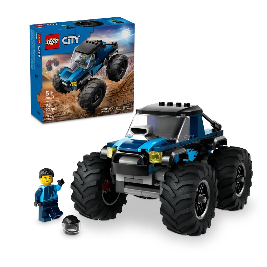 &lt;屏東自遊玩&gt;樂高 LEGO 60402 CITY 城市系列 藍色怪獸卡車