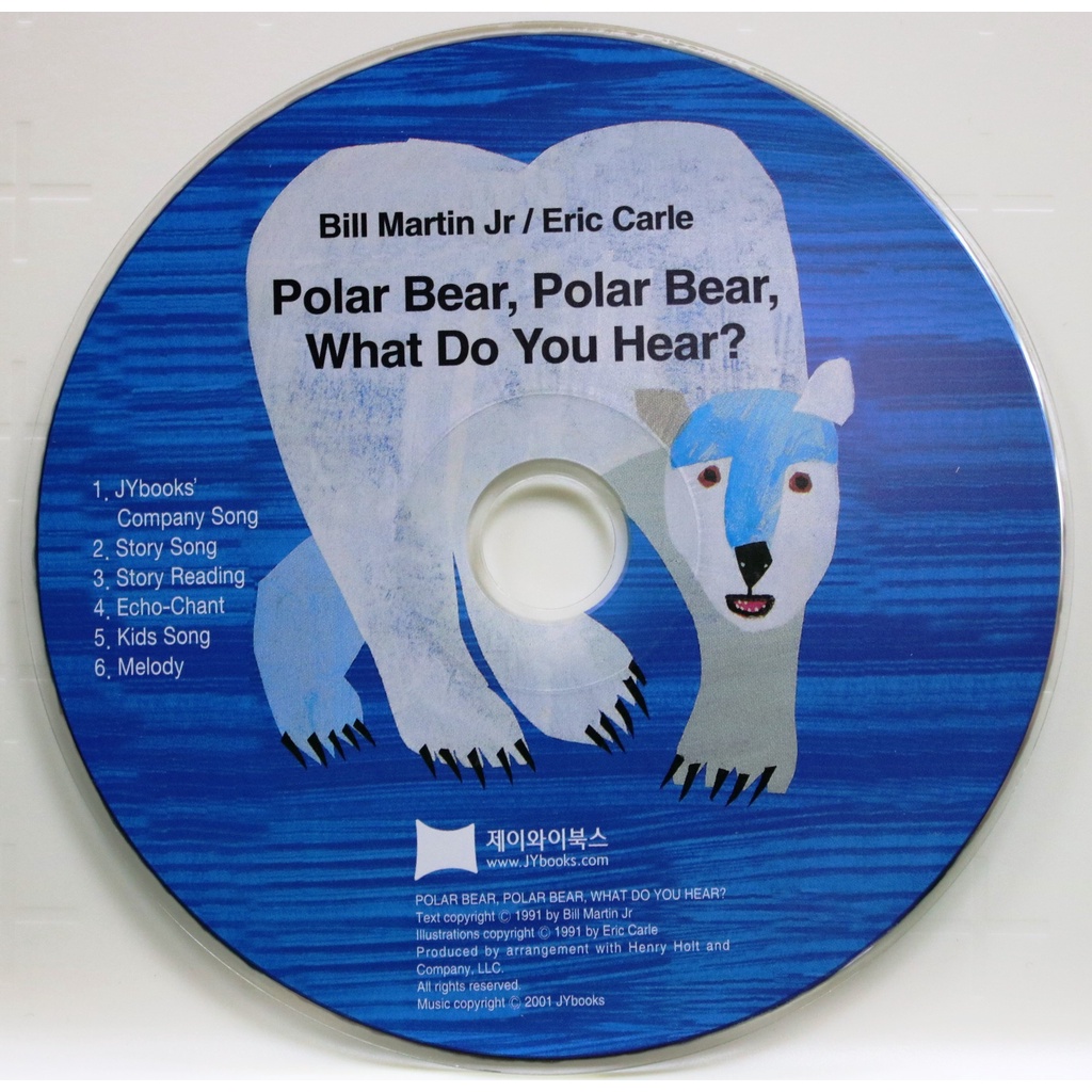 Polar Bear, Polar Bear, What Do You Hear?【禮筑外文書店】CD