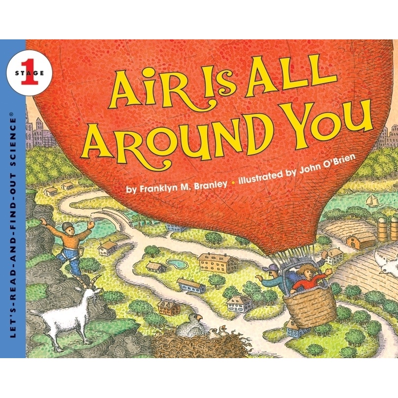 Air Is All Around You (Stage 1)/Franklyn Mansfield Branley《Collins》 Let's-read-and-find-out Science 【禮筑外文書店】