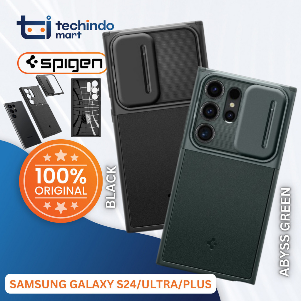 SAMSUNG 手機殼三星 Galaxy S24 Ultra Spigen 光學裝甲相機保護殼