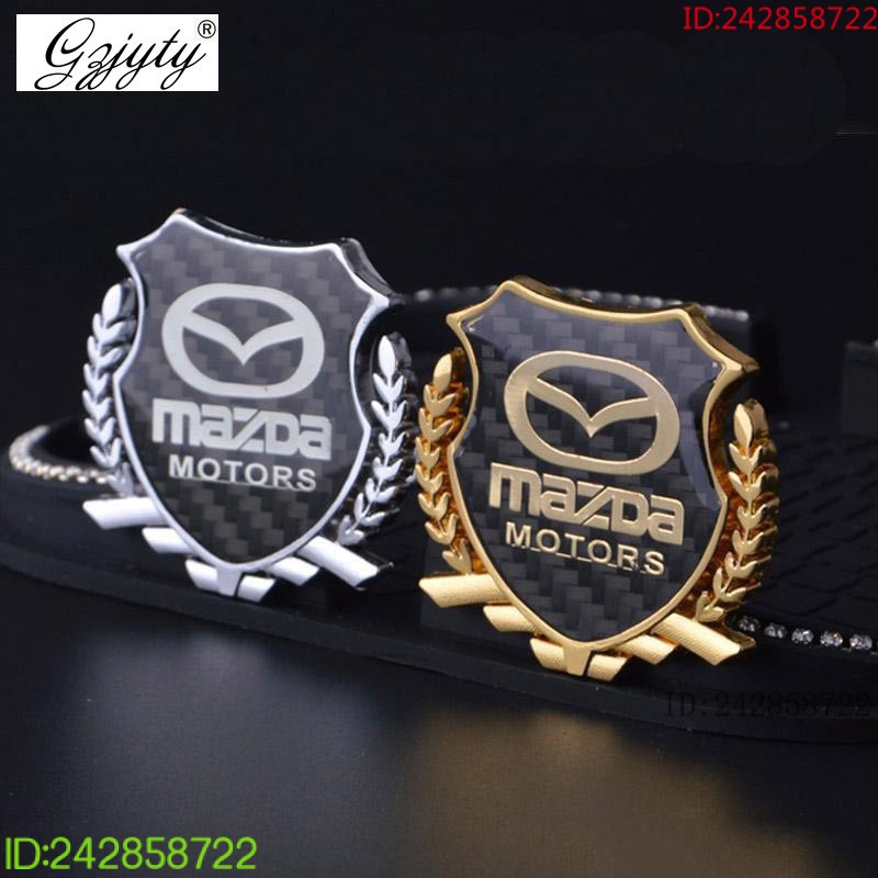 （現貨可發）馬自達Mazda機車機車碳纖紋 標改裝標誌車身標誌貼紙車貼 CX3 CX5 CX9 MX5 CX5(二代)