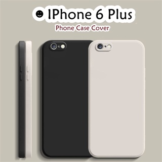 [高品質] 適用於 IPhone 6 Plus 手機殼防摔耐磨矽膠全保護殼經典簡約純色手機殼保護套