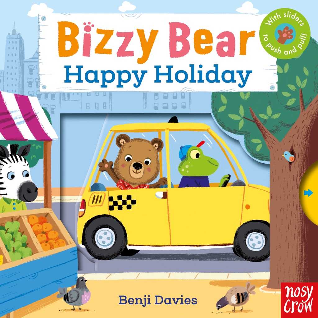Bizzy Bear: Happy Holiday (硬頁書)(英國版)*附音檔QRCode*/Benji Davies【三民網路書店】