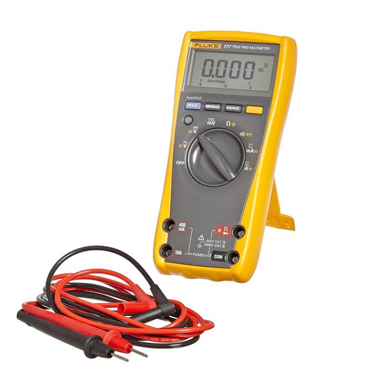 Fluke 177C 數字萬用表數字鉗形萬用表 6000 計數片狀萬用表