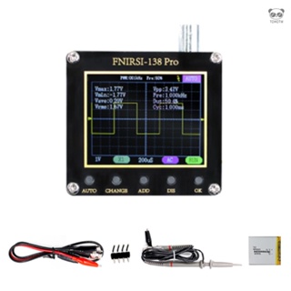 FNIRSI 138pro 手持便攜式小型示波器 2.4英寸顯示屏 多功能數字示波表 一鍵自動調整 自帶PWM方波輸出
