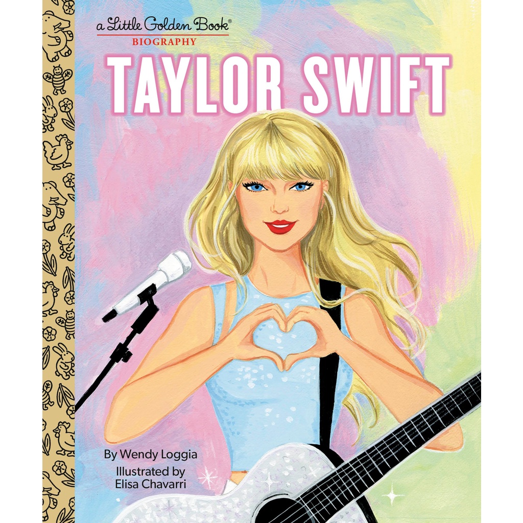 Taylor Swift: A Little Golden Book Biography(精裝)/Wendy Loggia【禮筑外文書店】
