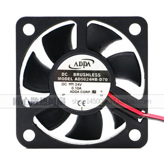 ADDA AD5024HB-D70 24V 0.10A 5釐米 5015 變頻器風扇雙滾珠