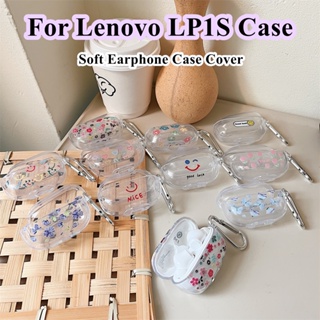 LENOVO 【imamura】適用於聯想 Lp1s 保護套透明創意卡通適用於聯想 LP1S 保護套軟耳機保護套
