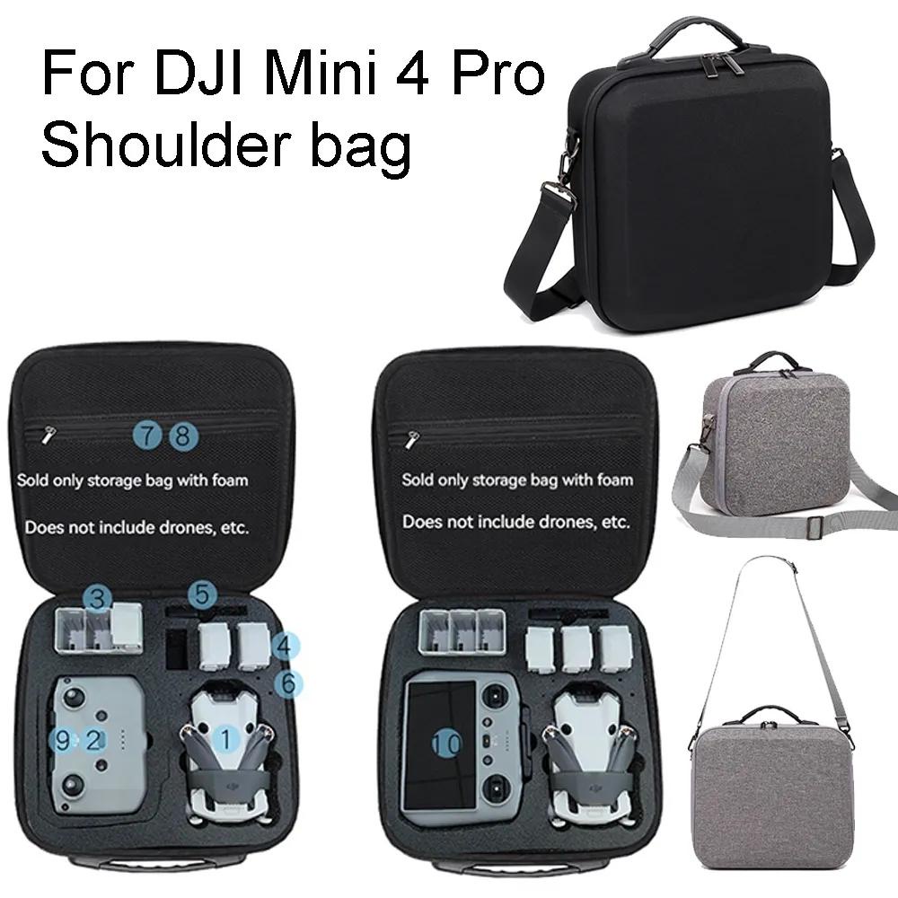 適用於 DJI Mini 4 Pro 收納包適用於 DJI Mini 4 Pro 單肩背包收納包,便攜免費包兼容 RC2
