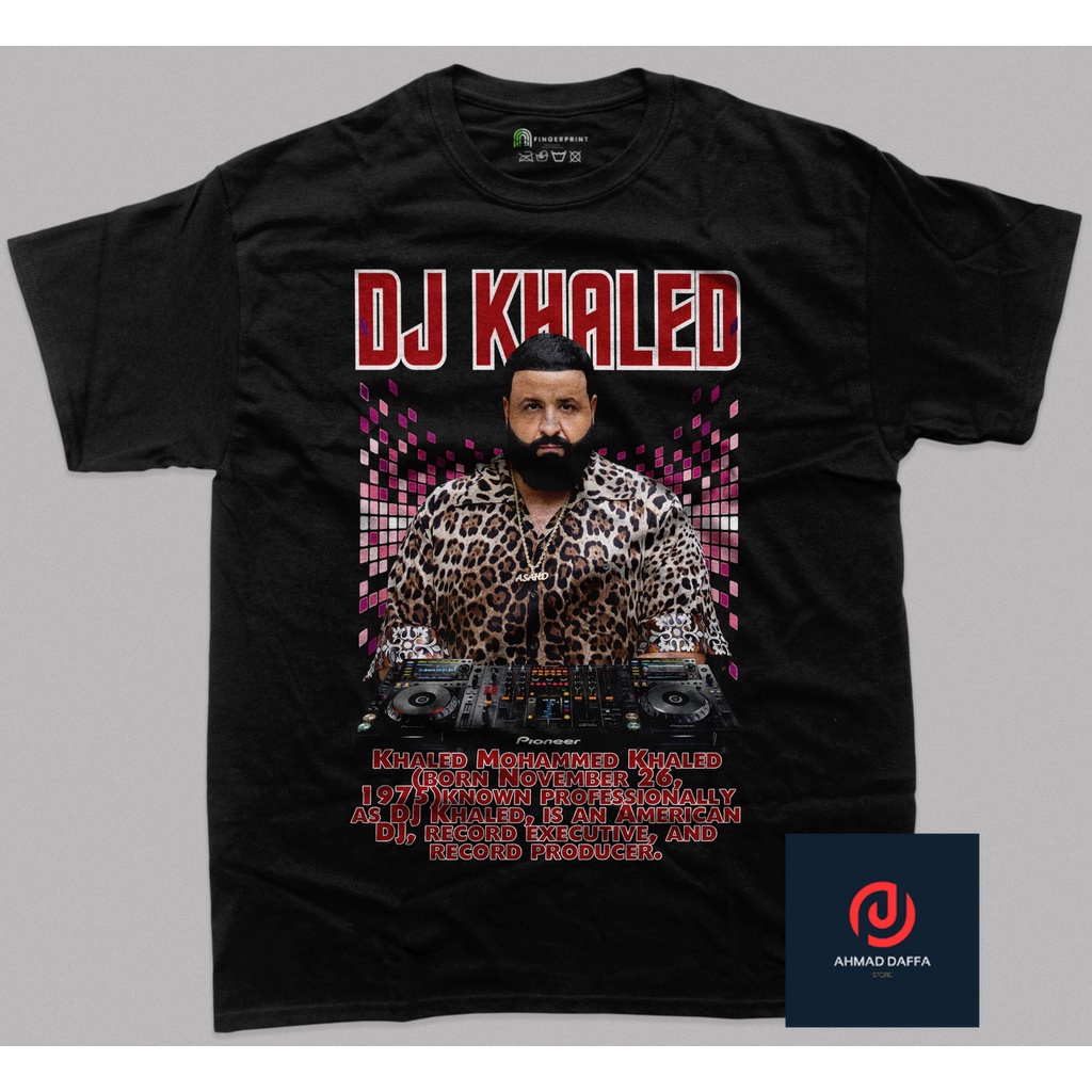 復古 Dj Khaled T 恤 T 恤復古棉精梳 24 年代