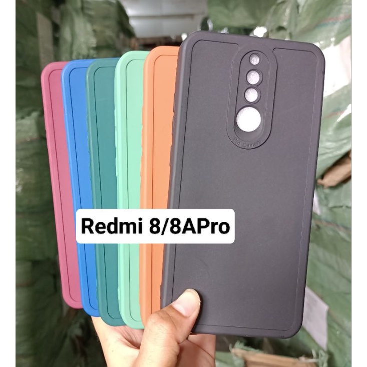 Case Pro 相機 Redmi 8/8APro 軟包 Macaroni 保護相機