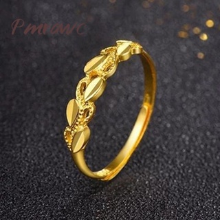 Pmrawc | 富貴的後裔戒指鍍金鏤空愛情戒指 FJ923