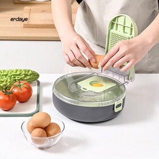 Eye 洋蔥切碎機奶酪刨絲器高效蔬菜切碎機帶容器多合一食品切片機,適用於東南廚房重型切丁機,適用於洋蔥黃瓜土豆