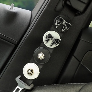 安全帶固定器車載孕婦汽車保險帶防勒脖限位固定器延長鬆緊調節器 汽車安全帶夾子 汽車用品 l124
