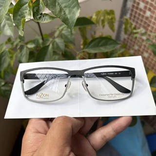 男士長方形純鈦眼鏡框中號 FUAM53 激光雕刻三維眼鏡