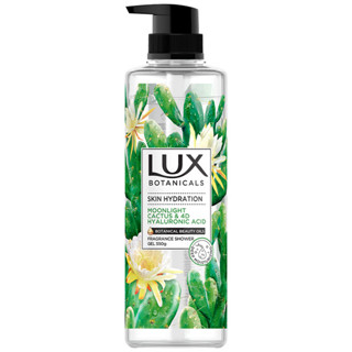 Lux 麗仕植萃香氛沐浴露-月光仙人掌與雪松香 550g