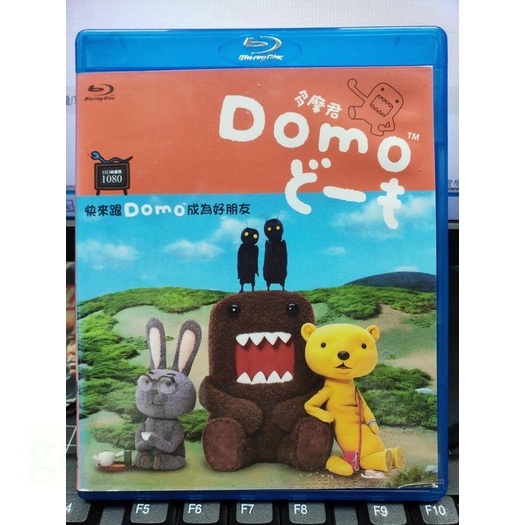 影音專賣店-C0903-正版藍光BD【多摩君Domo】-快來跟Domo成為好朋友(直購價)