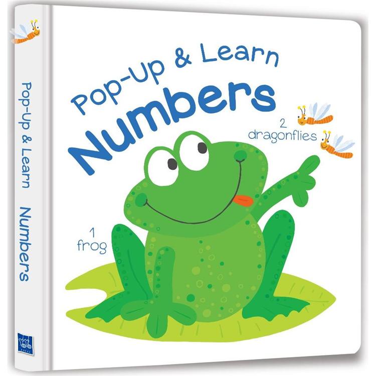 Pop－Up &amp; Learn Numbers（可愛互動立體書：有趣數字）（附美籍教師朗讀音檔）【Listen 【金石堂】