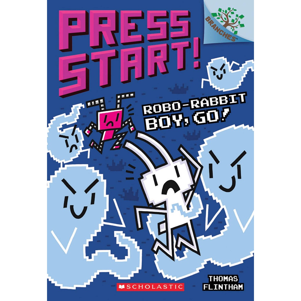 Robo-Rabbit Boy, Go! (Press Start! #7)(全彩平裝本)/Thomas Flintham Press Start! Scholastic Branches 【禮筑外文書店】