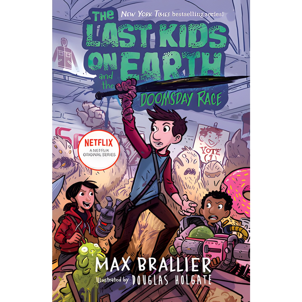 #7: The Last Kids on Earth: Doomsday Race (美國版)(平裝本)/Max Brallier【三民網路書店】