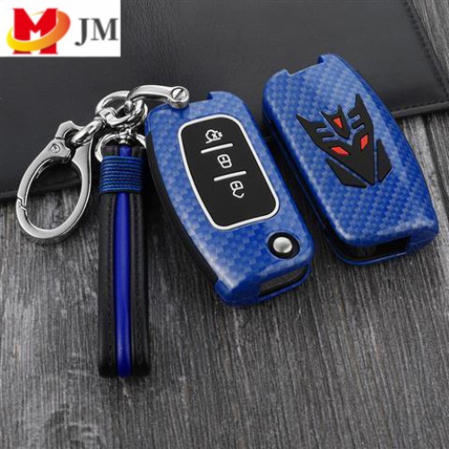Ford 鑰匙包 鑰匙皮套 保護套2012/13老款福特經典福克斯嘉年華鑰匙套包金屬殼扣男kuga MK4