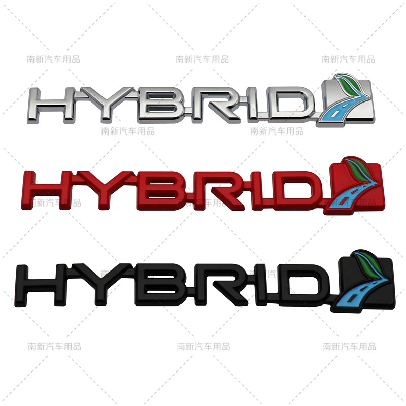 汽車 HYBRID 改裝 車標 貼標 Toyota 豐田 RAV4 銳志 HYBRID車標 車身貼 車尾標貼 Altis