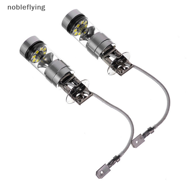 Nf 100W H3 LED 霧燈行車燈泡 12/24V 霧燈頭燈汽車配件高貴飛行