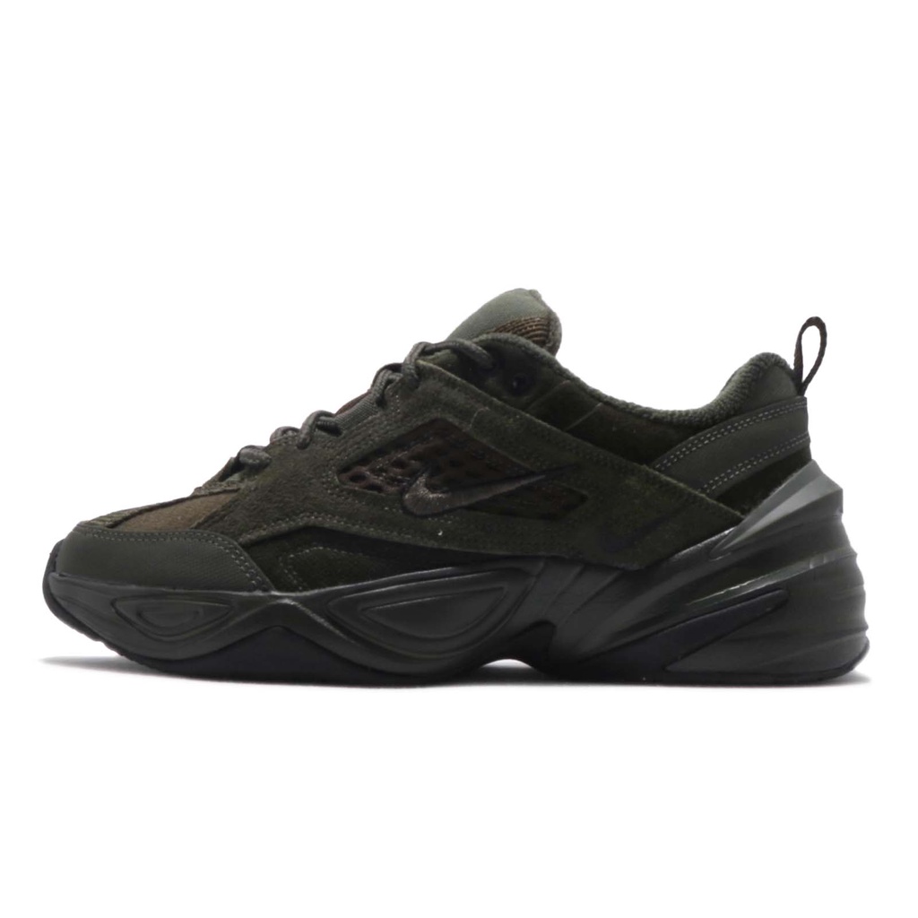 Nike 休閒鞋 M2K Tekno SP 軍綠 墨綠 燈芯絨 復古 百搭 男鞋【ACS】 BV0074-300