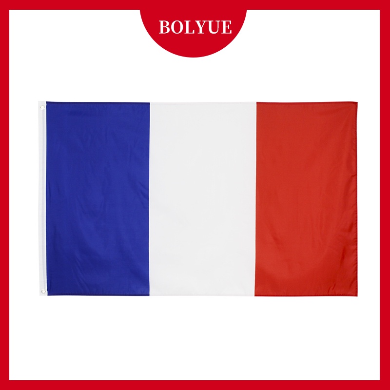 90*150cm 法國國旗 3*5Ft 法國橫幅