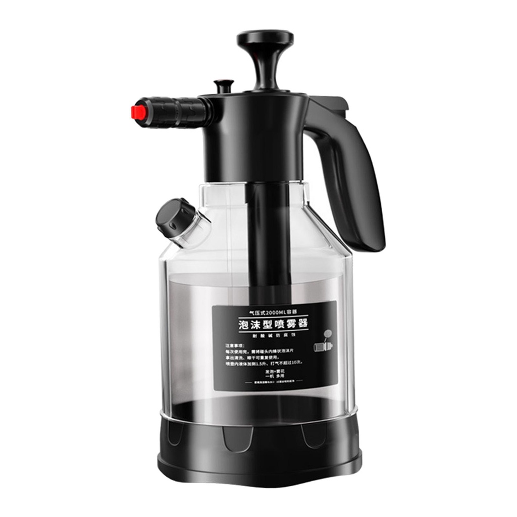 [WhbadguyojTW] 泡沫噴霧瓶 2L 噴霧器,用於汽車細節家庭清潔澆水