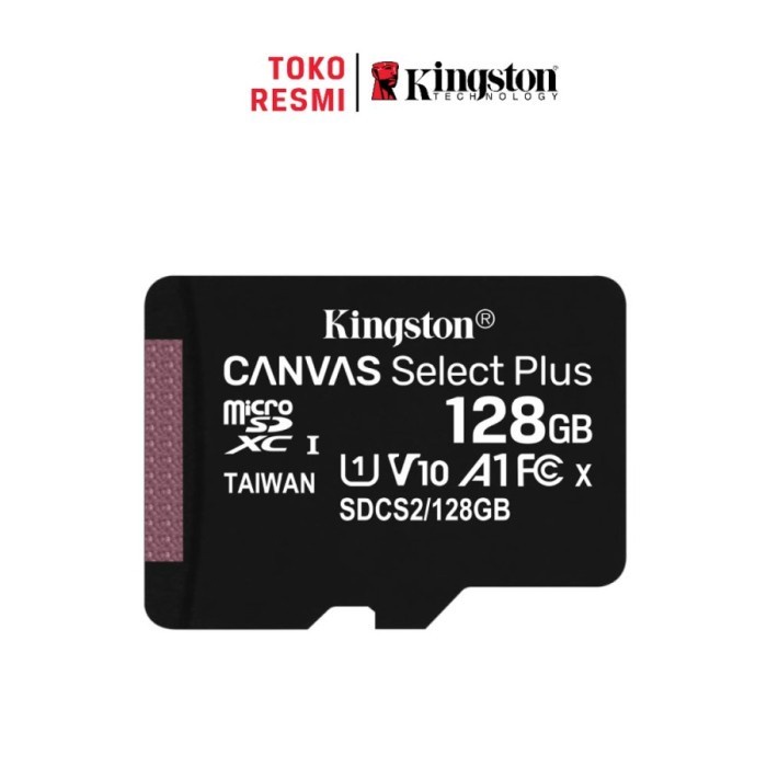 微型 SD 金士頓 Canvas Select Plus 64/128/256GB MicroSDHC 100MB/s