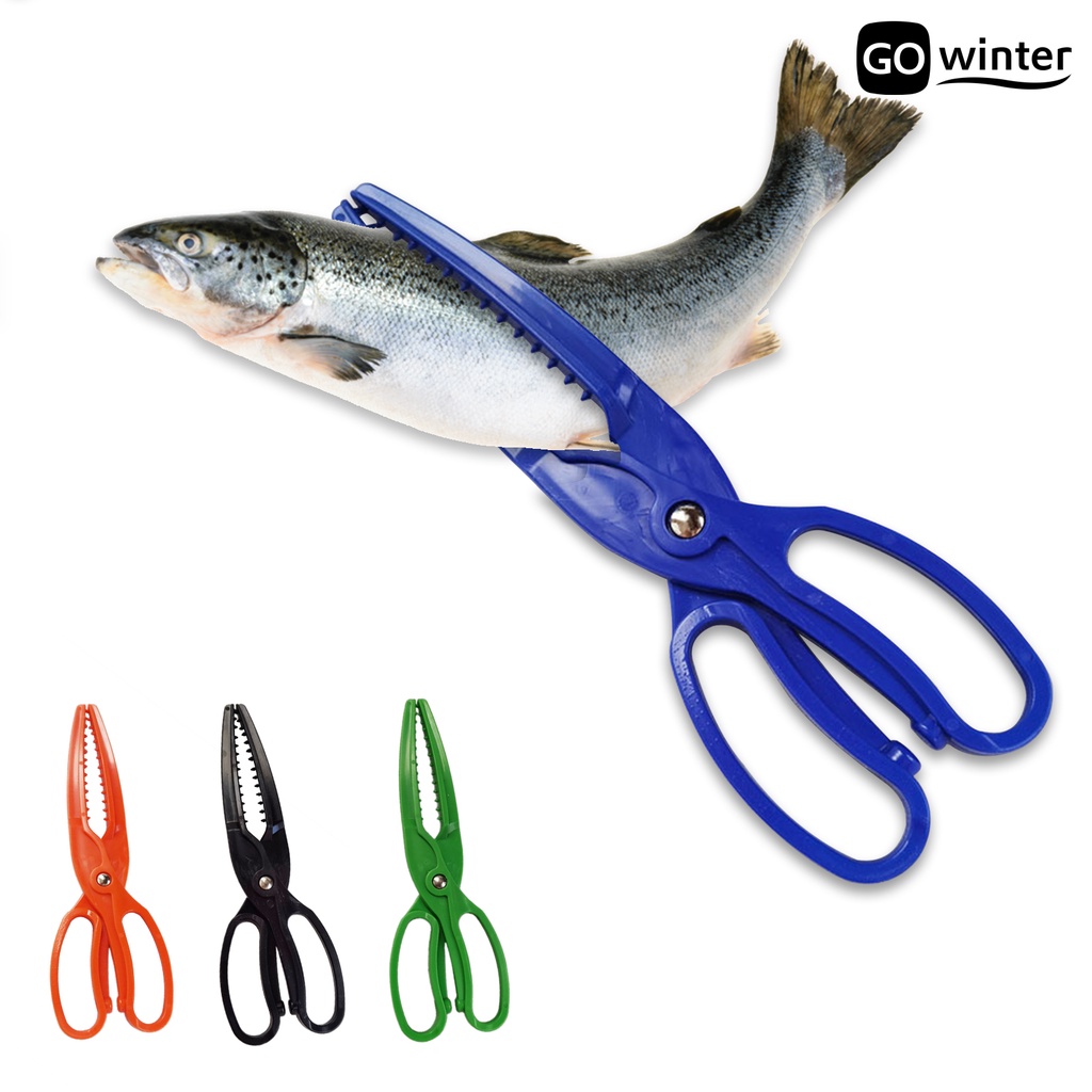 【戶外漁具】夾魚器取魚器夾子 塑膠抓魚器 鋸齒控魚夾鉗子漁具