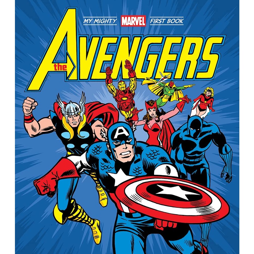 The Avengers: My Mighty Marvel First Book(硬頁書)/Marvel Entertainment【禮筑外文書店】