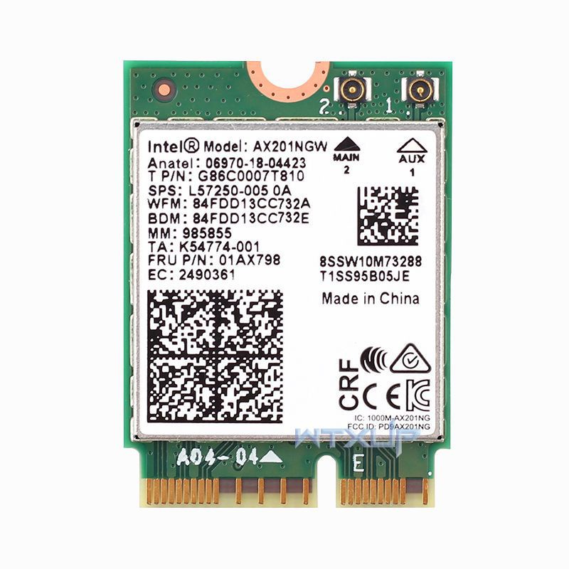 [24h出貨 特惠⚡]Intel AX201 9560AC AX211 千兆內置雙頻網卡5.36E