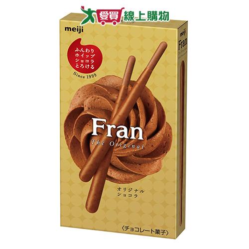 明治Fran棒狀餅乾巧克力口味41.4g【愛買】