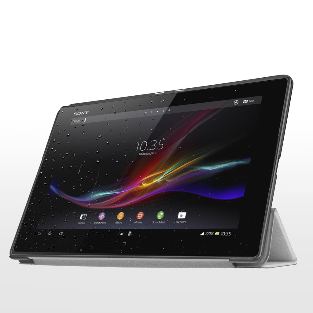 適用索尼Sony Xperia Z4平板皮套Xperia Z4 Tablet 三折保護套